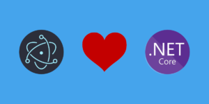 Electron love .NET Core